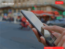 Tablet Screenshot of civitas.com.ar