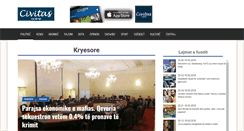 Desktop Screenshot of civitas.al