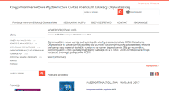 Desktop Screenshot of civitas.com.pl